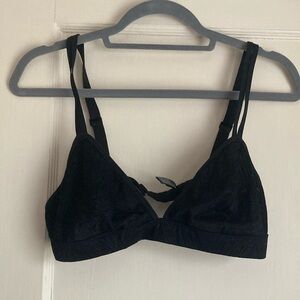 Calvin Klein Black Lace Bra Size Large